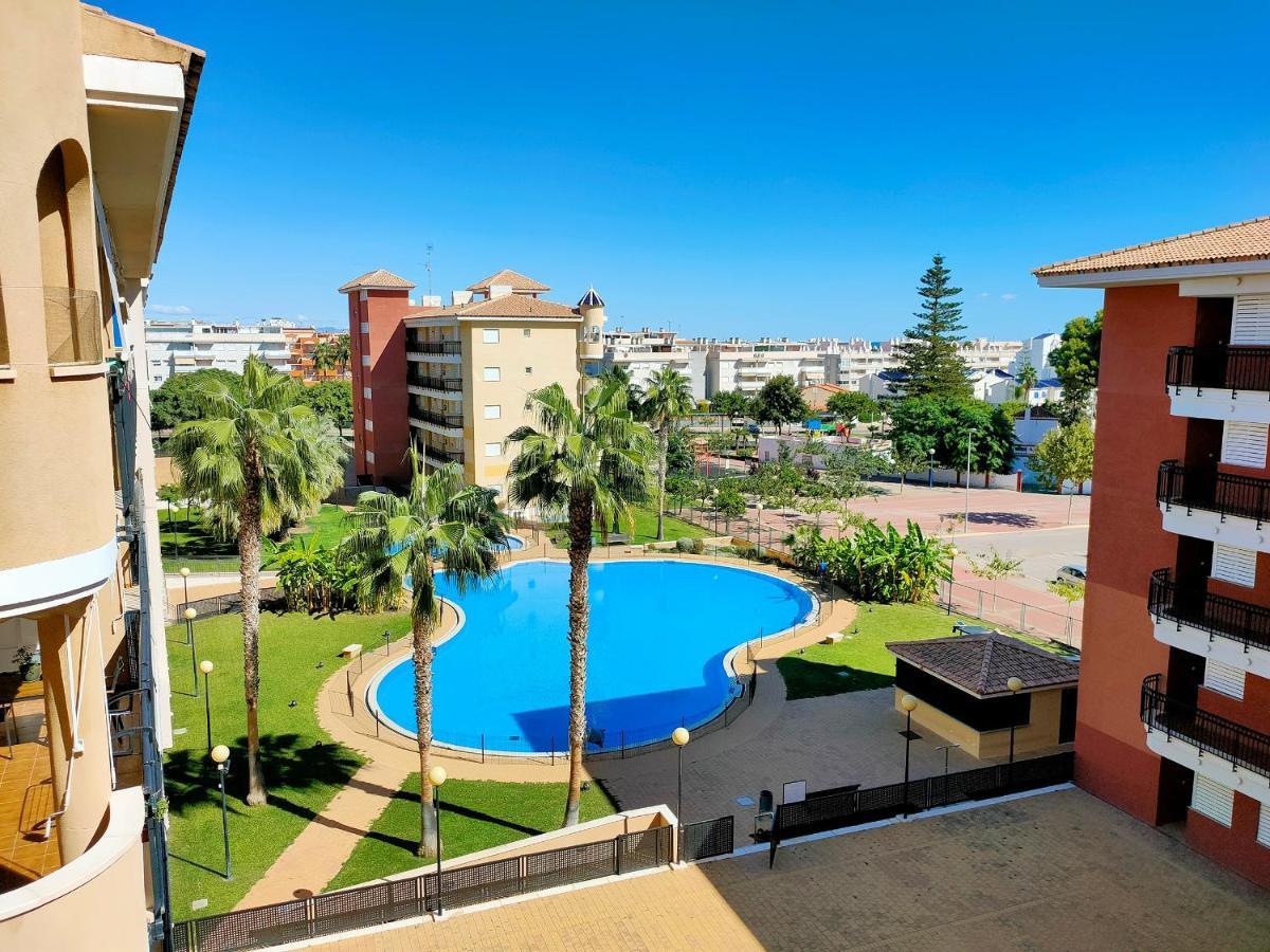 Global Properties, Apartamento Con Terraza Y Piscina En La Playa De Canet Canet d'En Berenguer Ngoại thất bức ảnh