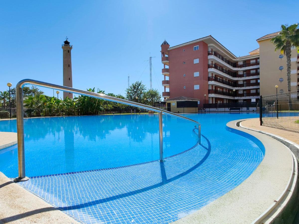 Global Properties, Apartamento Con Terraza Y Piscina En La Playa De Canet Canet d'En Berenguer Ngoại thất bức ảnh