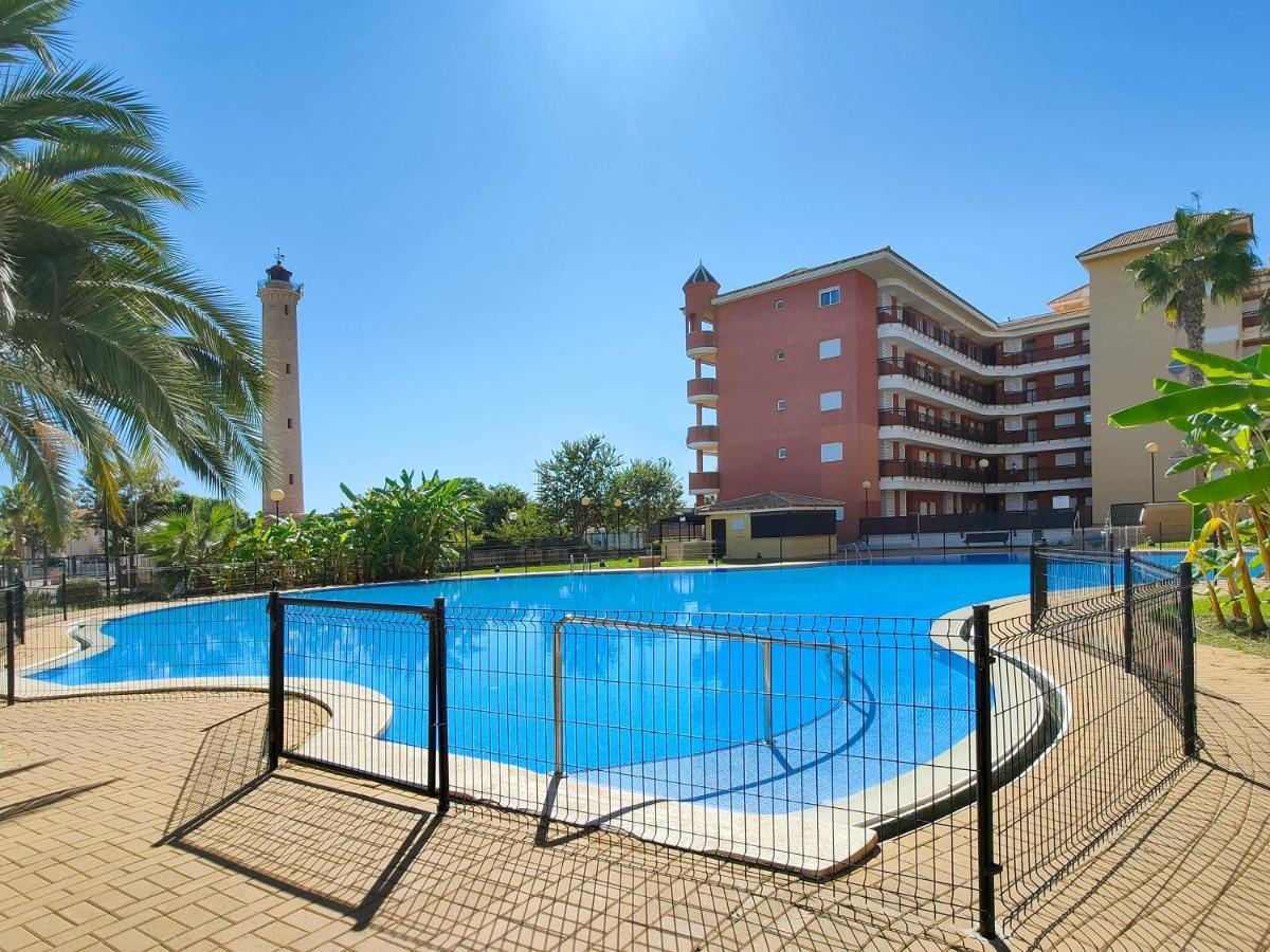 Global Properties, Apartamento Con Terraza Y Piscina En La Playa De Canet Canet d'En Berenguer Ngoại thất bức ảnh