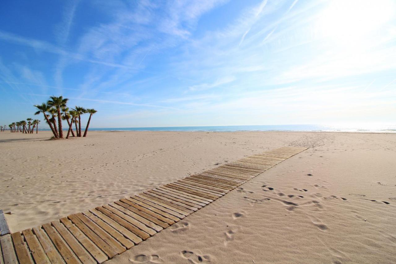 Global Properties, Apartamento Con Terraza Y Piscina En La Playa De Canet Canet d'En Berenguer Ngoại thất bức ảnh